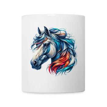 Cheval - Mug blanc - blanc - Devant