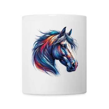 Cheval - Mug blanc - blanc - Devant