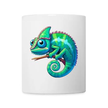 Chamäleon - Tasse - Weiß - Vorne