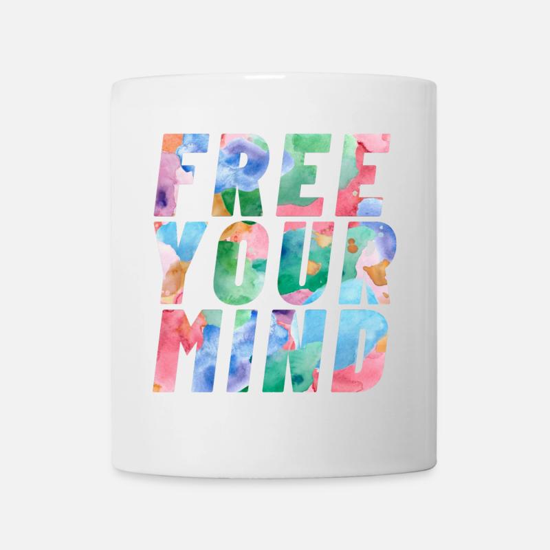 Libérez votre - Mug blanc - blanc