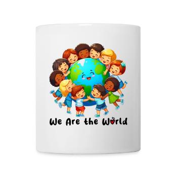 Nous sommes le monde - Mug blanc - blanc - Devant