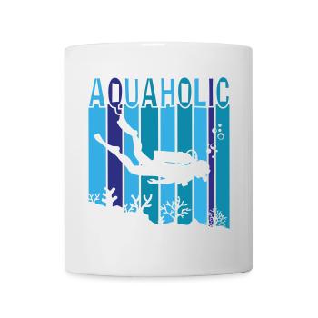 Aquaholic - Tasse - Weiß - Vorne