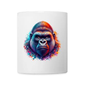 Gorille - Mug blanc - blanc - Devant
