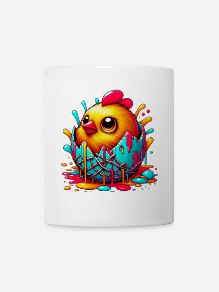 Poussin - Mug blanc - blanc