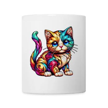 Cat - Mug - white - Front