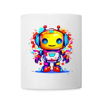 A Cute Robot - Mug - white - Front