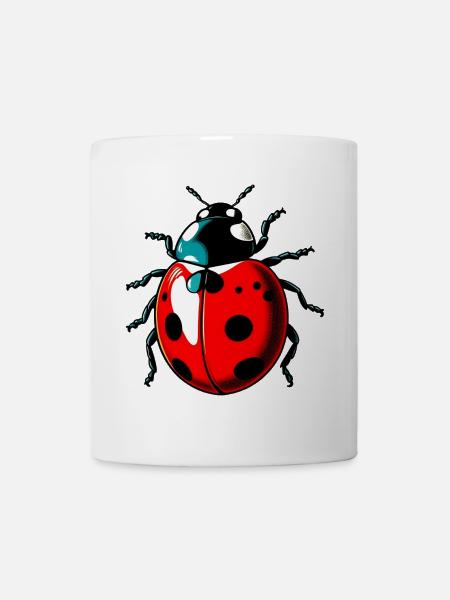 Ladybird - Mug - white