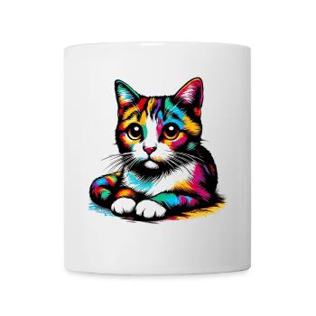 Cat - Mug - white - Front