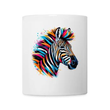 Zèbre - Mug blanc - blanc - Devant