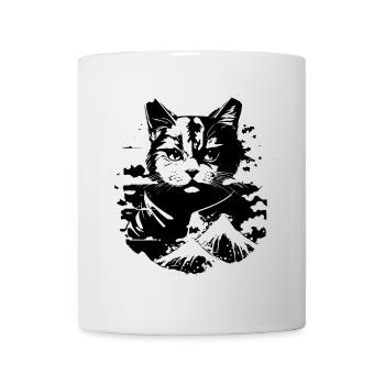 Cat Anime Look - Mug - white - Front