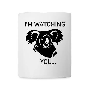 Koala is watching you - Tasse - Weiß - Vorne