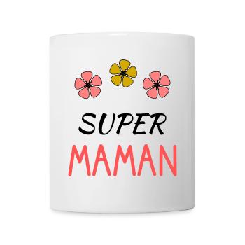 MAMAN. FÊTE DES MÈRES - Mug blanc - blanc - Devant
