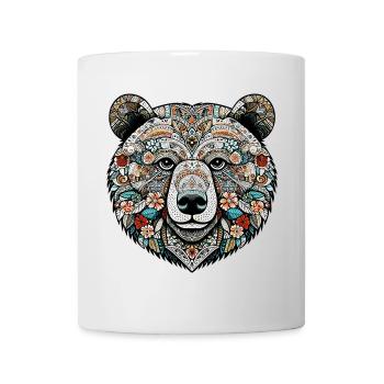 Ours - Mug blanc - blanc - Devant
