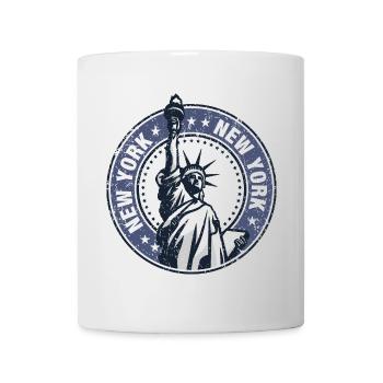 Statue of Liberty Roundel NYC - Mug - white - Front