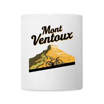 Mont Ventoux: The Ultimate Challenge for Cyclists - Mug - white - Front