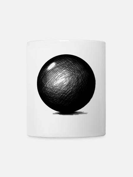 Die Kugel / Boule - Tasse - Weiß