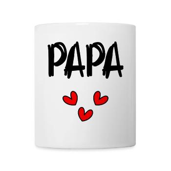 FROHER VATERTAG. PAPA. VATERTAG - Tasse - Weiß - Vorne