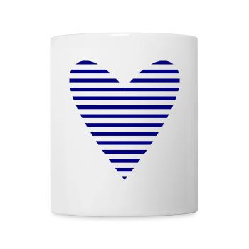 HERZ. PAPA. MAMA. Junggesellinnenabschied. BEBE. KIND. HERZ. FEST - Tasse - Weiß - Vorne