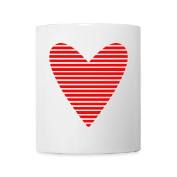 HEART. DAD. MOM. Bachelorette party. BEBE. CHILD. HEART. FEAST - Mug - white - Front