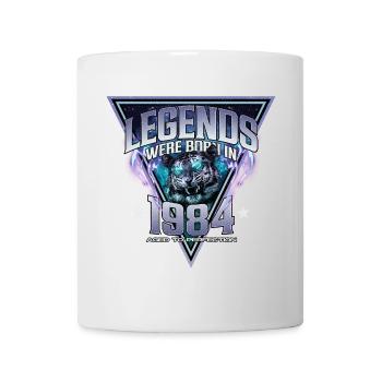 Legends were born in 1984 - Mug - white - Front
