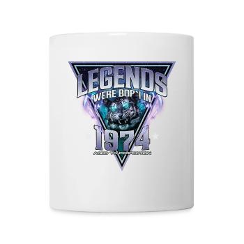 Legends were born in 1974 - Mug - white - Front