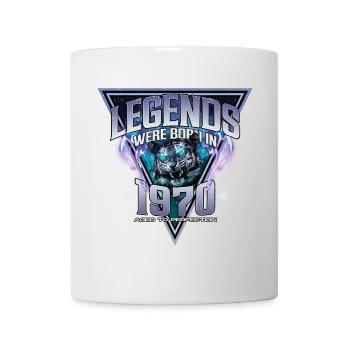 Legends were born in 1970 - Mug - white - Front