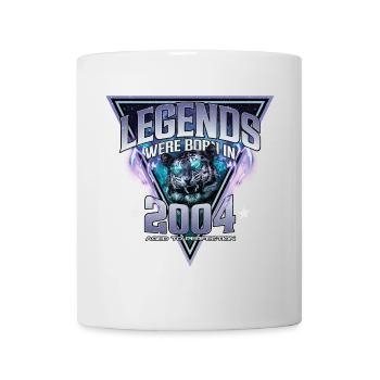 Legends were born in 2004 - Mug - white - Front