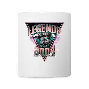 Legends were born in 2004 - Mug - white - Front