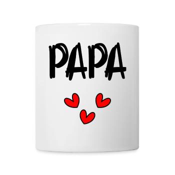 VATERTAG. FROHER VATERTAG. PAPA. ALLES GUTE ZUM GEBURTSTAG. - Tasse - Weiß - Vorne