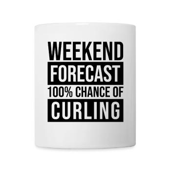 Curling - Mug - white - Front