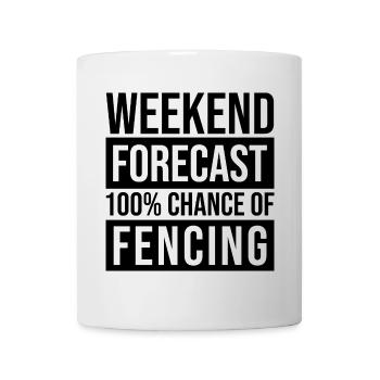 Fencing - Mug - white - Front