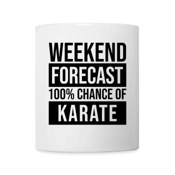 karaté - Mug blanc - blanc - Devant
