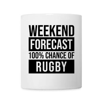 rugby - Mug blanc - blanc - Devant