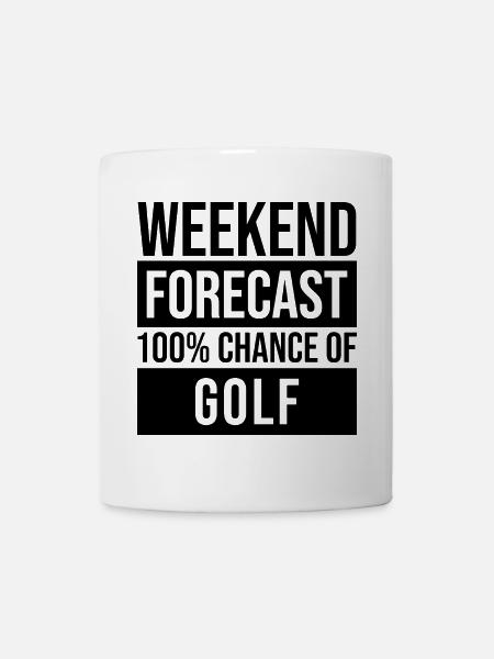 Golf Golf Golf - Tasse - Weiß