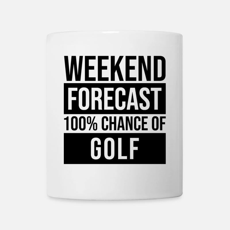 Golf - Tasse - Weiß