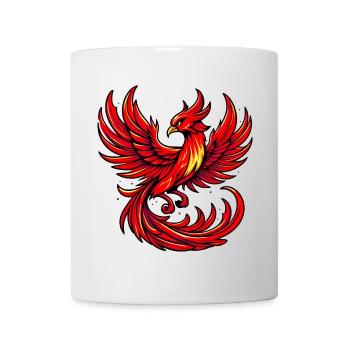 Red Phoenix - Mug - white - Front