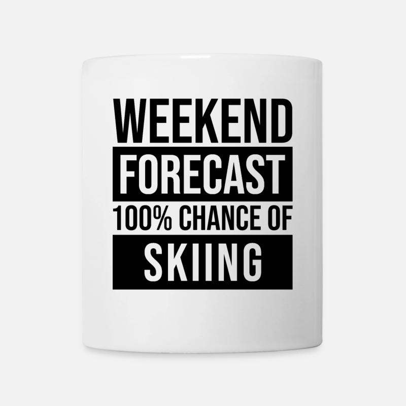 Ski - Tasse - Weiß