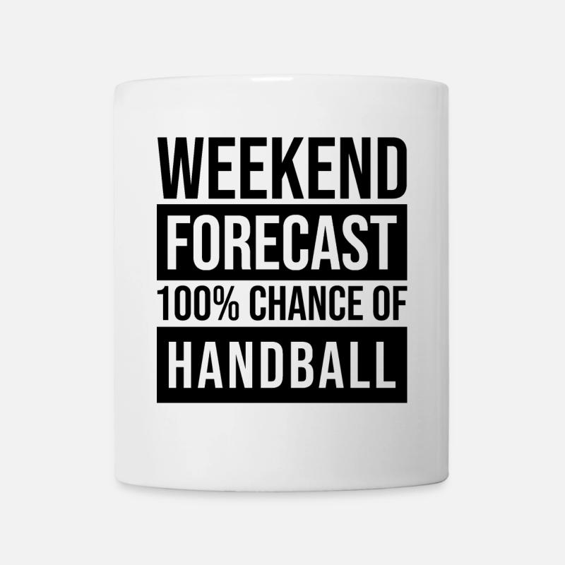 Handball - Tasse - Weiß