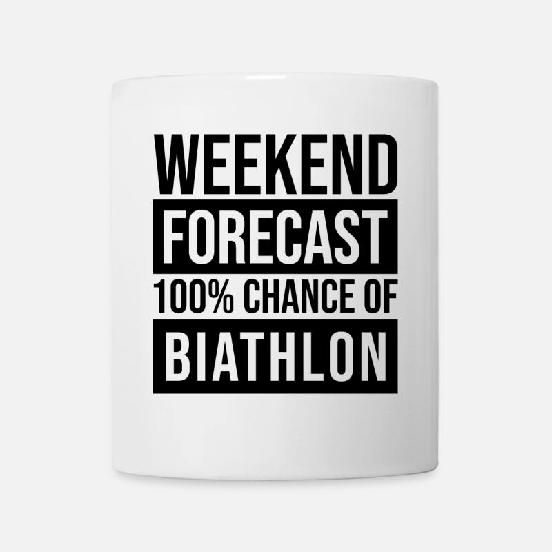 Biathlon - Tasse - Weiß