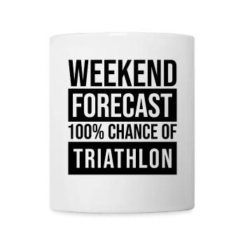 Triathlon - Tasse - Weiß - Vorne