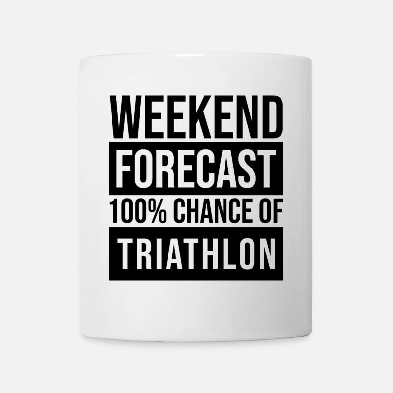 Triathlon - Tasse - Weiß