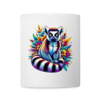Lémurien - Mug blanc - blanc - Devant