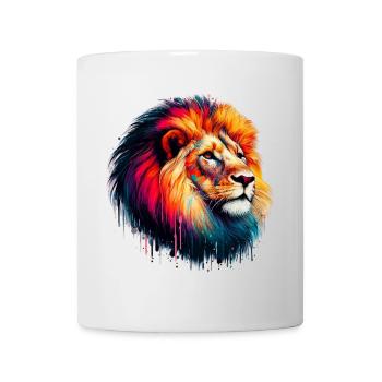 Lion - Mug - white - Front