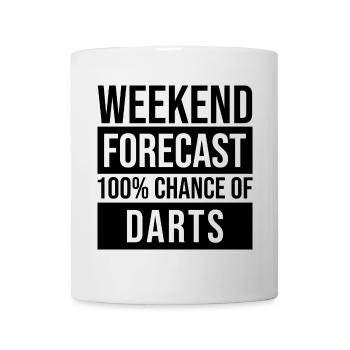Darts Darts Darts - Mug - white - Front