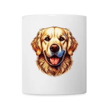 Golden Retriever Labrador Dog - Mug - white - Front