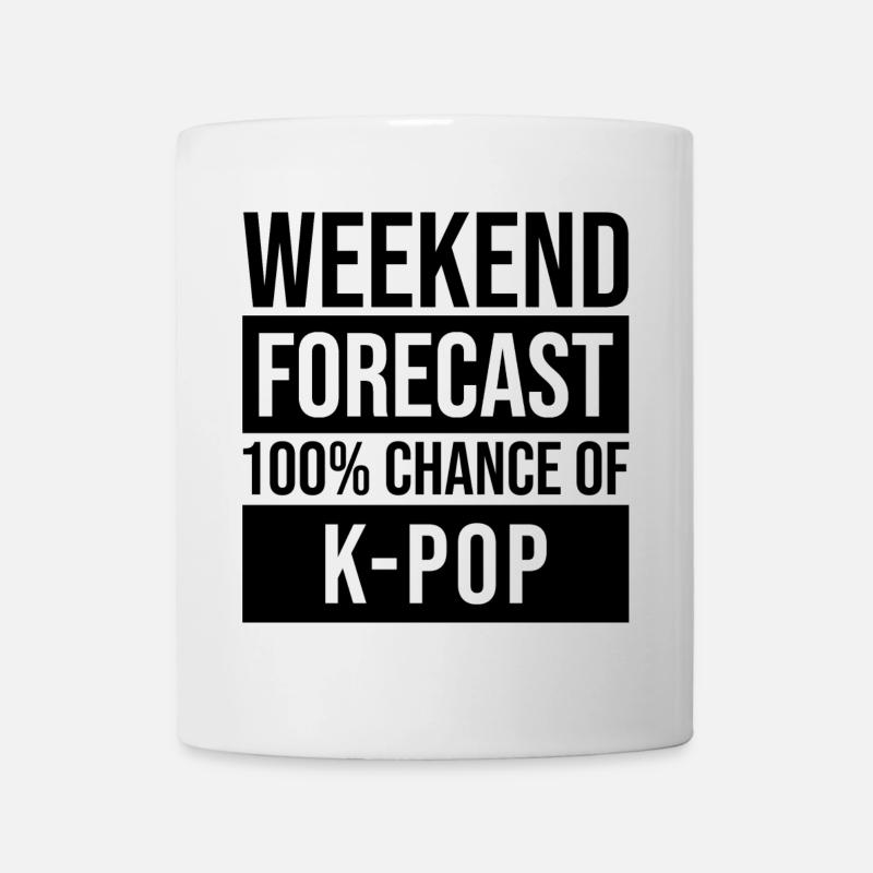 k pop - Tasse - Weiß