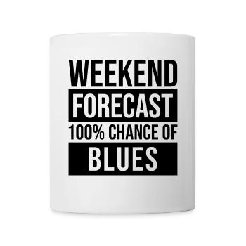 blues - Mug blanc - blanc - Devant