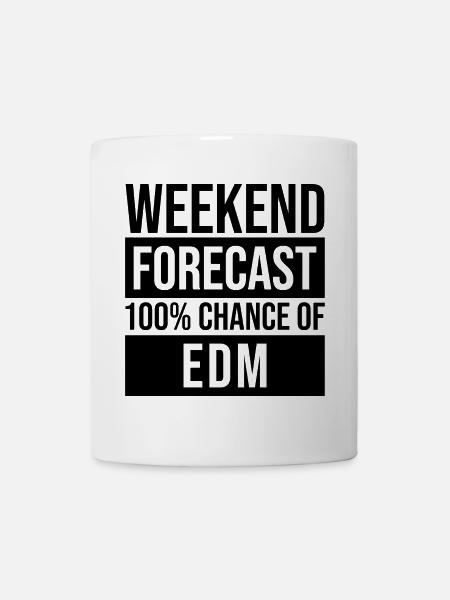 EDM EDM EDM - Tasse - Weiß