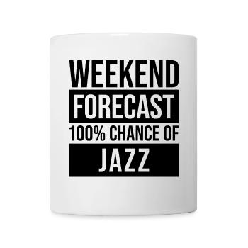 jazz - Mug blanc - blanc - Devant