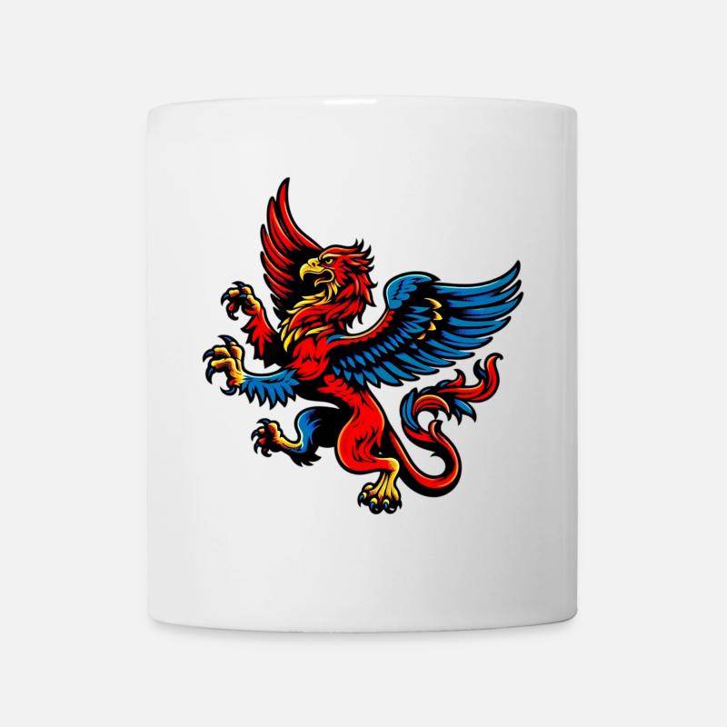 Greif - Tasse - Weiß
